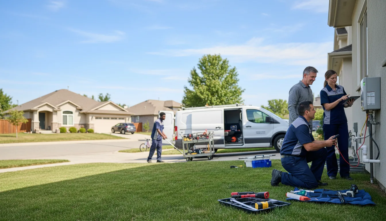 Professional Outdoor Tankless Water Heater Installation in Sutherland, VA